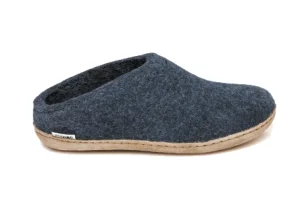 Clearance Slip-On Leather Sole Women Slippers | Slippers