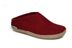 Discount Slip-On Leather Sole Women Slippers