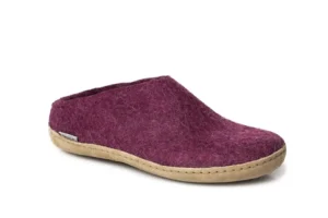 Discount Slip-On Leather Sole Women Slippers