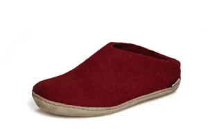 Discount Slip-On Leather Sole Women Slippers