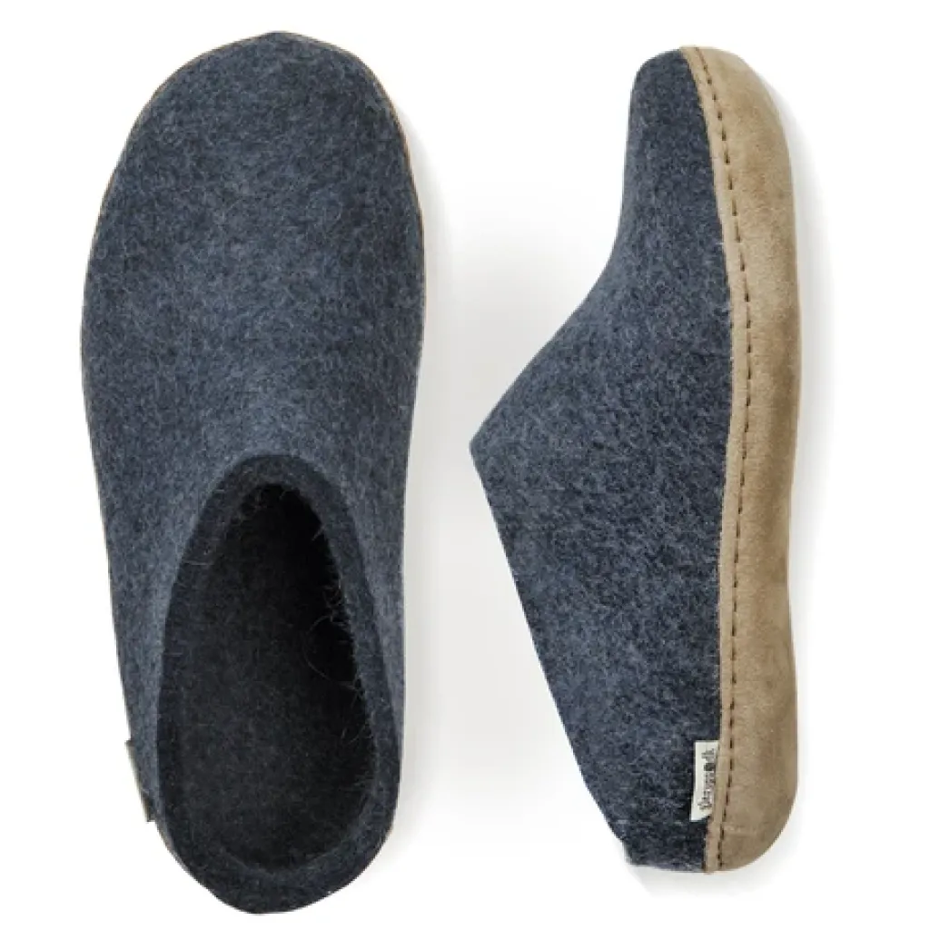 slipon_leather_sole_3-2.webp Clearance Slip-On Leather Sole Women Slippers | Slippers